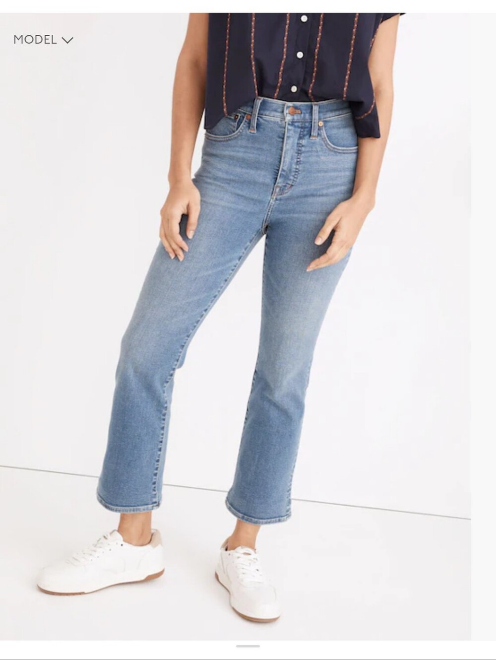 Madewell Cali Demi Boot Jean